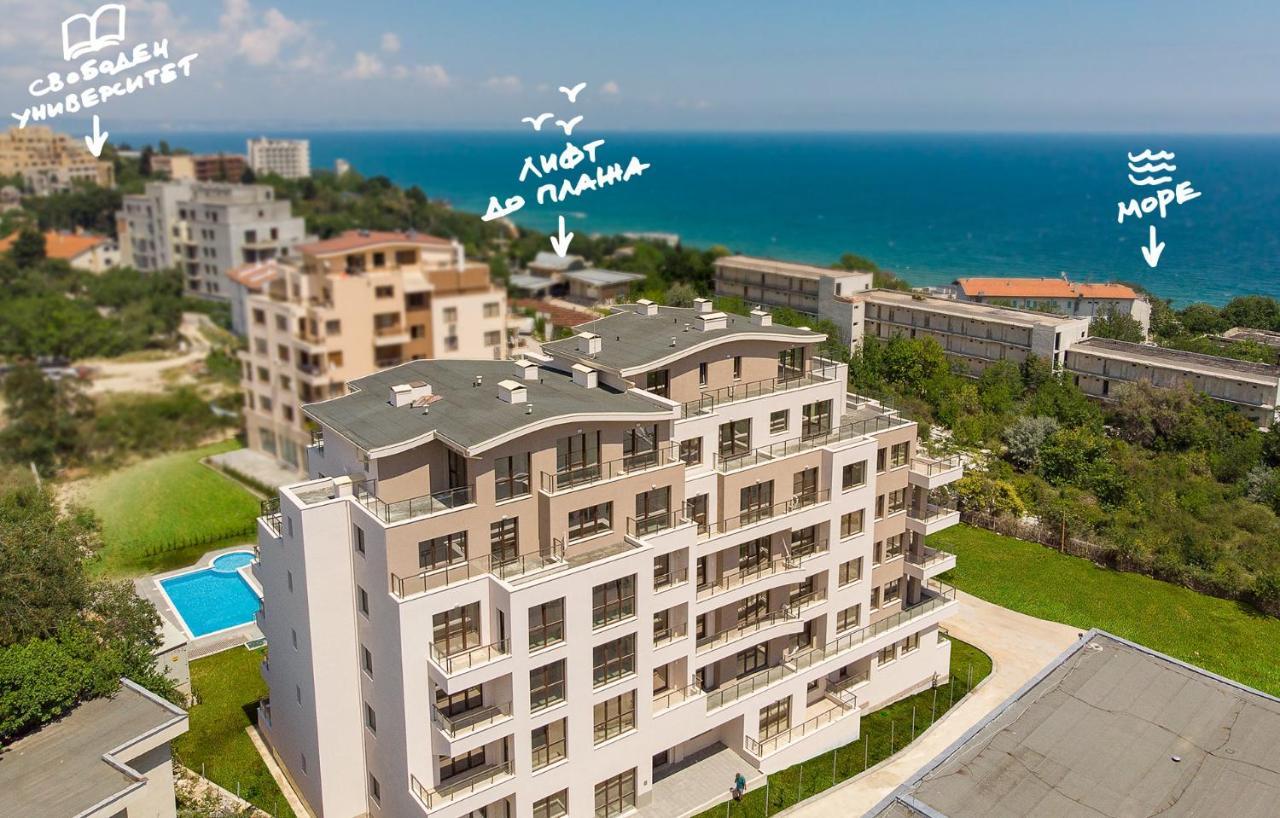 Sea View, Luxury Apartment In Amelia Complex, Kabakum Beach Aziz Konstantin ve Elena Dış mekan fotoğraf